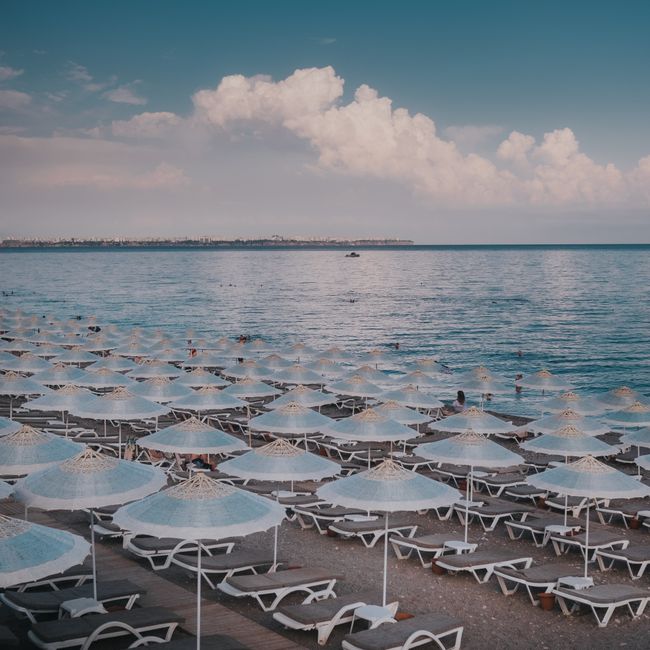 Suncobran za plažu s UV zaštitom